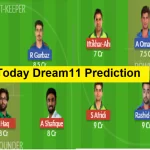 Today Dream11 Prediction