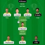 AUS vs PAK Dream11 Prediction