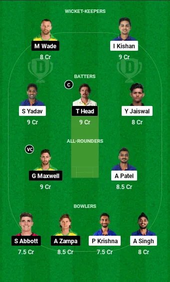 IND vs AUS Dream11 Prediction